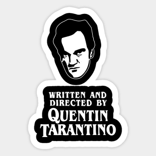 Written and directed by Quentin Tarantino Sticker